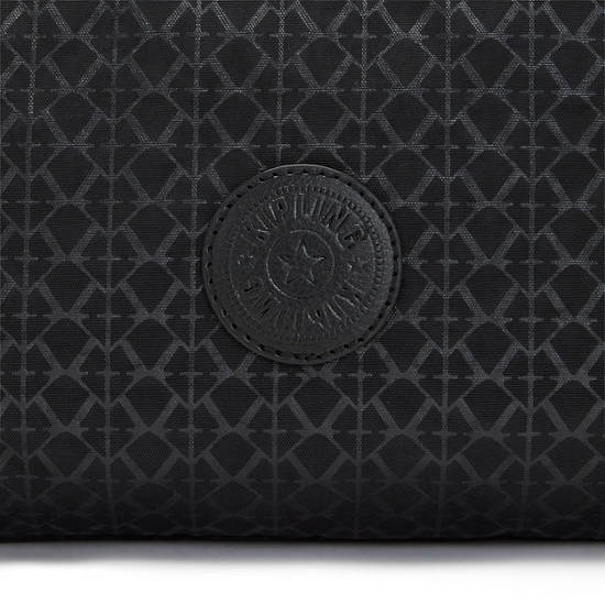 Sacs À Bandoulière Kipling Elysia Printed Noir | FR 1808PJ